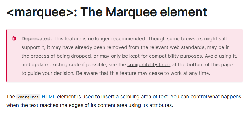 Pure CSS to achieve the marquee effect